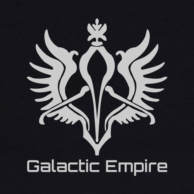 Galactic Empire logo from LOGH by Eva Viñes